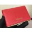 Prada Leather Card Holder 1MC945 Red