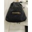 Chanel Denim CHANEL 22 Handbag AS3261 Black 2023