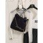 Chanel Denim CHANEL 22 Small Handbag AS3260 Black 2023