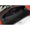Chanel Leather Chevron Pouch Clutch Bag Black 2023