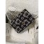 Chanel Classic Small Handbag Sequins Black/Silver 2023