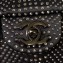 Chanel Crystal Studs Classic Small Handbag A0116 Black 2023