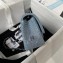 Chanel Crystal Studs Classic Small Handbag A0116 Blue 2023