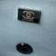 Chanel Crystal Studs Classic Small Handbag A0116 Blue 2023