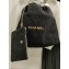 Chanel Denim CHANEL 22 Handbag AS3261 Black 2023