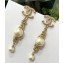 Chanel Earrings A58050 Gold 2018