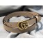 Gucci GG Width 2cm Calfskin Belt Coffee 2018
