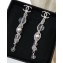 Chanel Earrings A58052 Silver/Gray 2018
