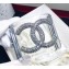 Chanel Cuff/Bracelet  A58312 Silver/Crystal/Transparent 2018
