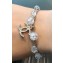 Chanel CC Crystal and Chain Bracelet 2018