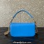 Valentino Locò Small Shoulder Bag In Calfskin Leather With Enamel 5030 2023