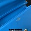 Valentino Locò Shoulder Bag In Calfskin Leather With Enamel 6031 Blue 2023