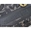 Lady Dior Medium D-Lite Bag in Macramé-Effect Embroidery Black 2022