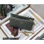 Dior Caro Zipped Pouch with Chain Bag in Supple Cannage Calfskin Gray 2022