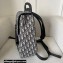 Dior Oblique Jacquard and Black Grained Calfskin Gallop Backpack Bag 2022