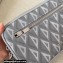 Dior Gray CD Diamond Canvas Messenger Pouch Bag 2022