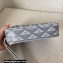 Dior Gray CD Diamond Canvas Messenger Pouch Bag 2022