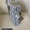 Dior Gray CD Diamond Canvas and Smooth Calfskin Lingot Briefcase Bag 2022
