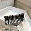 Dior Mini Book Tote Phone Bag in Houndstooth Embroidery Black 2022