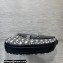 Dior Oblique Jacquard and Black Smooth Calfskin Mini Saddle Bag 2022