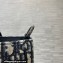 Dior Oblique Jacquard Saddle Tote Bag with Shoulder Strap 2022