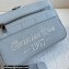 Dior Gray Grained Calfskin with 'Christian Dior 1947' Signature Safari Messenger Bag 2022