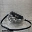 Dior Oblique Jacquard and Black Smooth Calfskin Mini Saddle Bag 2022