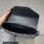 Dior Oblique Jacquard and Black Smooth Calfskin Mini Saddle Bag 2022
