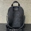 Valentino Toile Iconographe Backpack Bag With Leather Detailing 5600 Gray/Black 2023