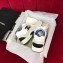 Chanel Calfskin and Fabric Sneakers G33743 Blue 2018