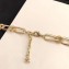 Chanel Chain Long Necklace with Bow A58265 Gold/Black/Pearly White 2018