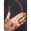 Chanel Nut and Leaf Pendant Necklace AB0063 Gold/Brown/Crystal 2018
