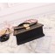 Gucci Sylvie Leather Mini Bag 470270 Black 2018