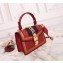 Gucci Sylvie Leather Mini Bag 470270 Red 2018