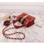 Gucci Sylvie Leather Mini Bag 470270 Red 2018