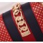 Gucci Sylvie Leather Mini Bag 470270 Red 2018
