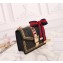 Gucci Sylvie Leather Mini Chain Bag 431666 Black 2018