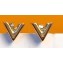 Louis Vuitton Essential V Stud Earrings M68153