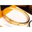 Louis Vuitton Empreinte Bangle Bracelet Yellow Gold