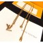Louis Vuitton LV Twig Pendant Necklace MP2456