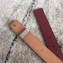 Fendi FF Buckle Belt in Calfskin 30mm Width Burgundy 2018