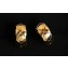 Chanel Coco Crush Earrings Yellow Gold