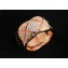 Chanel Coco Crush Ring With Diamonds Pink Gold