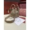 Loro Piana Calfskin Micro Bale Bag Camel