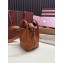 Loro Piana Calfskin Micro Bale Bag Caramel