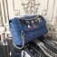 Balenciaga BB Round M Charms Bag Blue Denim 2018