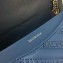 Balenciaga BB Round M Charms Bag Blue Denim 2018