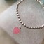 Tiffany Heart Bracelet Pink 2018 