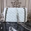 Balenciaga BB Round M Charms Bag White 2018
