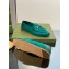 Gucci Horsebit loafer with crystals ‎759780 Satin Green 2023